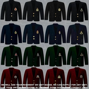 A Regimental Blazer + Buttons