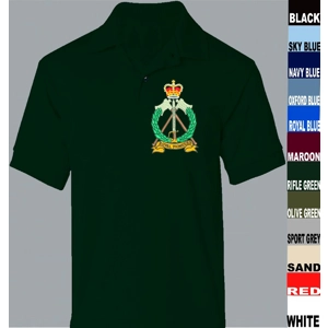 Pioneer Corps Old & New Insignia Polo Shirt