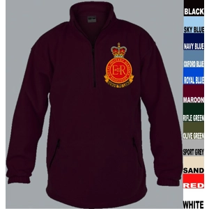 RMA Sandhurst 1/4 zip up Fleece
