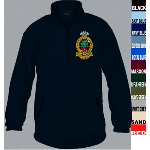 Princess of Wales Royal Regiment 1 A PWRR 1/4 Zip Fleece