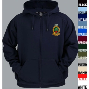 Princess of Wales Royal Regiment 1 A PWRR Full zip Hoody