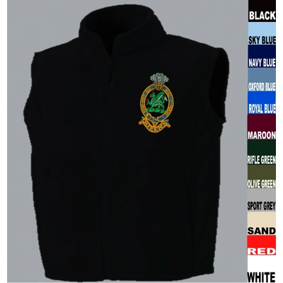 Queens Regiment Gilet title=