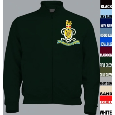 Queens Royal Hussars Full Zip Sweatshirt title=