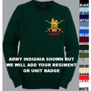 SAF Sultan of Oman Armed Forces Crew Neck Jumper