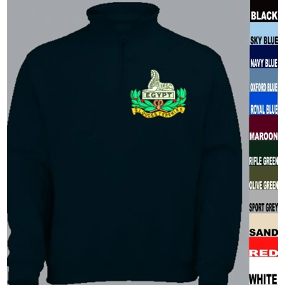 Gloucestershire Regiment 1/4 Zip Sweatshirt title=