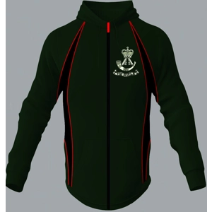 The Rifles Regimental Colour Zip Hoody