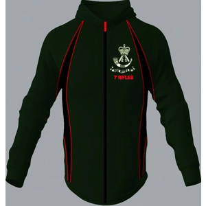 The Rifles Regimental Colour Pullover Hoody