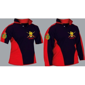 1 A HCR Regimental Colour Kooga Style Rugby Shirt
