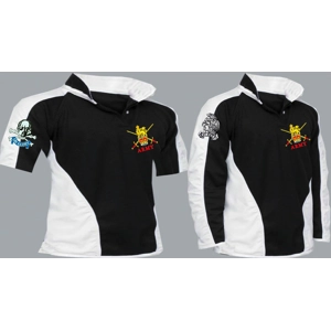 1 A HCR Regimental Colour Kooga Style Rugby Shirt