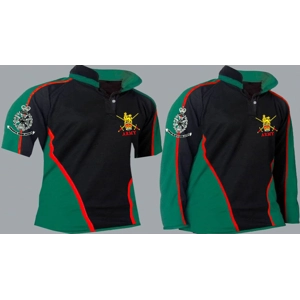 Regimental 3&4+ Colour Kooga Style Rugby Shirt