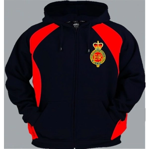 1 A HCR Regimental Colour Zup Up Hoody