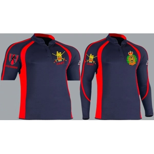 Royal Engineers 1 a Kooga style corps colour rugby shirt