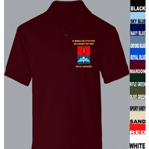 Royal Artillery Colour Polo Shirt