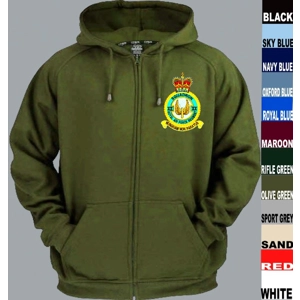 RAF Royal Air Force Regiment Police Zip up Hoody