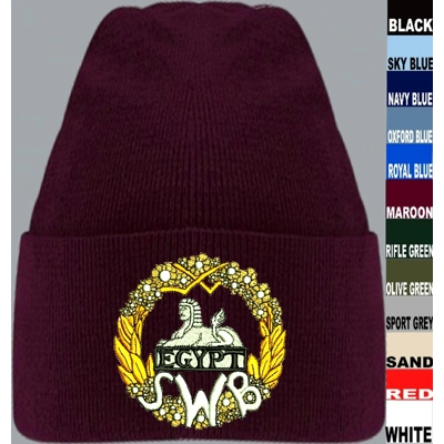 South Wales Borderers SWB Beanie Hat title=