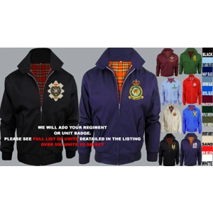 A Regimental Harrington Jacket UK/Foreign