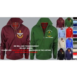 A Regimental Harrington Jacket UK/Foreign