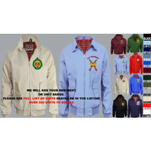 A Regimental Harrington Jacket UK/Foreign