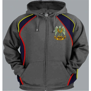 Canadian Army Regimental Colour Zip Up or Pullover Hoody