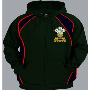 A Regimental Colour Hoody UK & Foreign