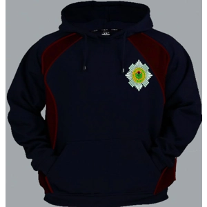 1 A Guards HCR Regimental Colour Zip Up or Pullover Hoody