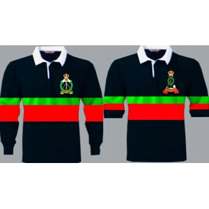 Royal Pioneer Corps 1 A Regimental Colour Rugby Shirt