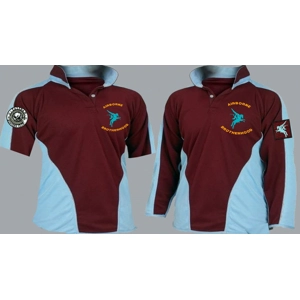 Airborne Brotherhood 1 A Regimental 2 Colour Kooga Style Rugby Shirt