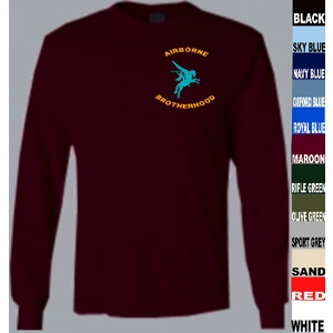 Airborne Brotherhood Long Sleeve T Shirt
