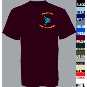 Airborne Brotherhood Moisture Control Wicking T Shirts