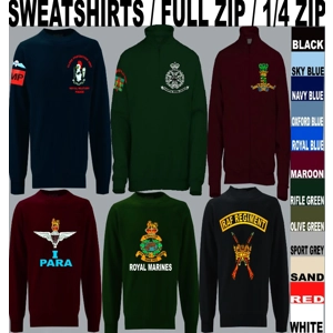 A Regimental Sweatshirt UK/Foreign