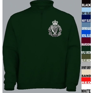 Royal Irish Regiment1/4 Zip Sweatshirt