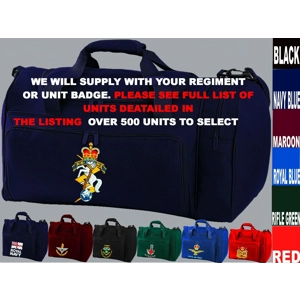 A Regimental Kit Bag UK/Foreign
