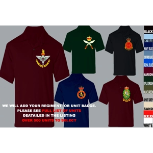 A Regimental Polo Shirt UK/Foreign