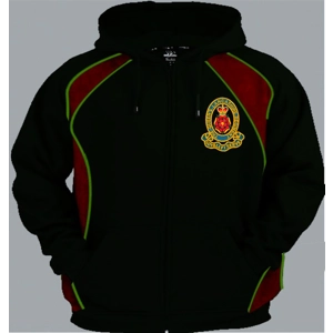 Queens Lancashire Regiment QLR Regimental Colour Hoody