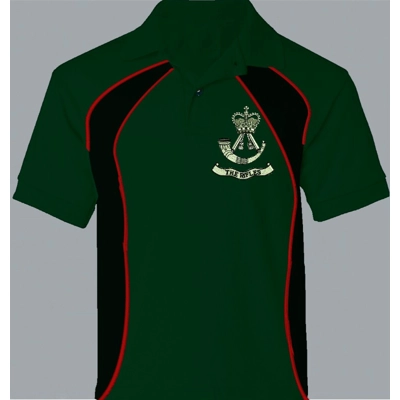 The Rifles, RGJ, LI colour polo Shirt title=