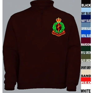 RAMC Royal Army Medical Corps 1/4 Zip Sweatshirt