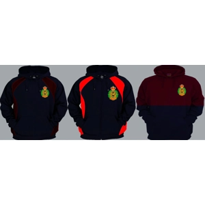 1 A Royal Engineers Regimental Colour Pullover or Zip Up Hoody