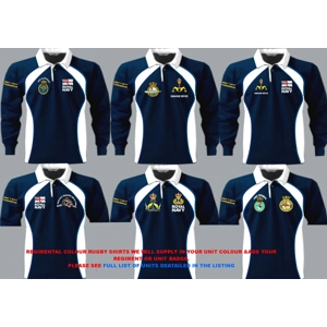 A Regimental Colour Rugby Shirt UK/Foreign