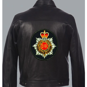1A Royal Navy Biker Patches