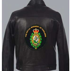 1A Royal Navy Biker Patches