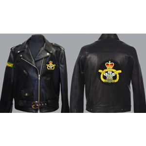 1A Royal Navy Biker Patches