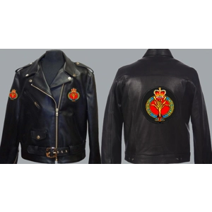 1A Royal Navy Biker Patches