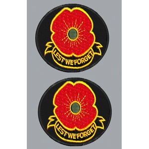 Regimental Biker Patches