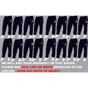 A Regimental Jogging Bottoms UK/Foreign