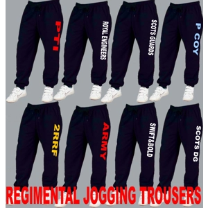A Regimental Jogging Bottoms UK/Foreign
