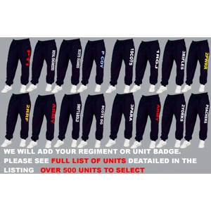 A Regimental Jogging Bottoms UK/Foreign