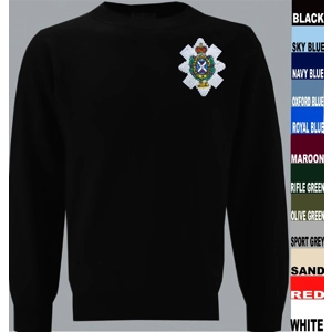 Black Watch Regimental Pullover / 14 Zip or Full Zip Sweatshirt
