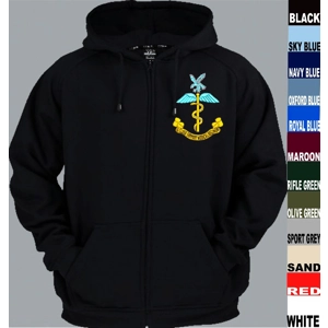 16 Close Support Medical Regiment Full Zip Hoody