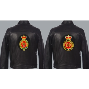A Regimental Biker Patch/Blazer Badge