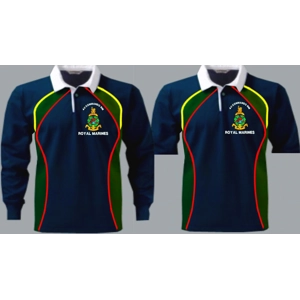 A Regimental Colour Rugby Shirt UK/Foreign